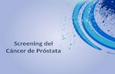 Screening cáncer de próstata