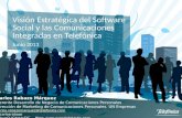 Software social y comunicaciones integradas en telefónica