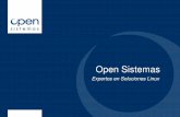Open Sistemas Presentación Corporativa Español