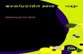 Evolución 2010: Reforma del IVA 2010