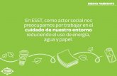 Responsabilidad Social | ESET Latinoamérica |  Medio Ambiente