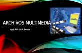 Principales tipos de archivos multimedia