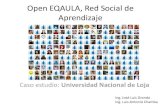 Open  E Q A U L A,  Red  Social De  Aprendizaje UNL
