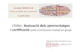 Taller avaluacio-certificacio-14MOOCs14-amb-conclusions