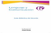 guia didáctica del profe lenguaje sexto 2013