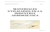 Materiales Utilizados en la Industria Aeronáutica - Fernando Castaño Membrives