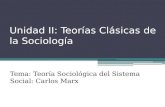 Teoría clásica del sistema social-  Carlos Marx.pptx