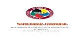 Reglamento Federacion Mundial de Karate