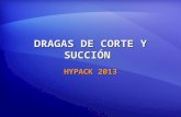 DRAGAS DE CORTE Y SUCCIÓN HYPACK 2013. Corte y Succión Configuración Corte y Succión Configuración Nivel del Agua Datum Cartográfico Profundidad de Diseño.