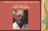Teoría centrada en la persona. Carl Rogers.. Biografía. Carl Rogers (1902-1987). Nace en Oak Park, Ilinois. Atmósfera familiar: trabajo duro y cristianismo.