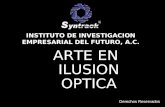ARTE EN ILUSION OPTICA INSTITUTO DE INVESTIGACION EMPRESARIAL DEL FUTURO, A.C. Derechos Reservados.