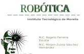 ITM Instituto Tecnológico de Morelia M.C. Rogelio Ferreira Escutia M.C. Miriam Zulma Sánchez Hernández.