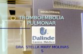 TROMBOEMBOLIA PULMONAR DRA. STELLA MARY MOLINAS S.