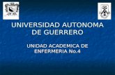 UNIVERSIDAD AUTONOMA DE GUERRERO UNIDAD ACADEMICA DE ENFERMERIA No.4.