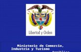 Ministerio de Comercio, Industria y Turismo República de Colombia.