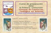 Curso de preparación para la Primera Comunión Instituto de Formación Teológica en Internet  Vigésimo séptimo envío I. Historia.