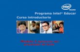 Programa Intel ® Educar Curso Introductorio Módulo 5 Aplicación del procesador de texto.