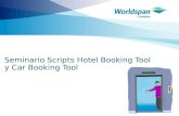 Seminario Scripts Hotel Booking Tool y Car Booking Tool.