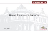 Grupo Financiero Banorte Julio 2009.. 1.Resultados 2T09 2.Calidad de Activos 3. Gestión del Capital 4. Subsidiarias 5. Comentarios Finales Contenido.
