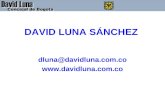 DAVID LUNA SÁNCHEZ dluna@davidluna.com.co .