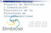 Postmortem Ciclo2 Proyecto de Notificación y Comunicación Electrónica de la Plataforma de Interoperabilidad Carlos Andrés Arango Jorge Eduardo Garzón Daniel.