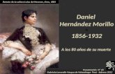 Daniel Hernández Morillo h 1856-1932 A los 80 años de su muerte Retrato de la señora Luisa de Mesones, Lima, 1883 Presentación Nº 65 Gabriela Lavarello.