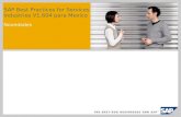 SAP Best Practices for Services Industries V1.604 para Mexico Novedades.
