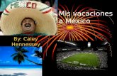 Mis vacaciones a México By: Caley Hennessey. El Balnario Querida Ofek, ¡Hola! Hace mucho bien tiempo. Hoy llegè Gran Melia Cancun. Dia una lleva Cancun.