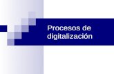 Procesos de digitalización. Subtemas: En qué consiste el proceso de digitalización La noción de convergencia digital La convergencia hipertextual La digitalización.