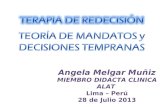 Angela Melgar Muñiz MIEMBRO DIDACTA CLINICA ALAT Lima – Perú 28 de Julio 2013.