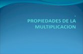 Hola a todos. Los saluda Eduardo Ocaña, en la clase de hoy estudiaremos las propiedades de la multiplicación. El conocimiento de las propiedades y su.