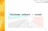 Historia y Ciencias Sociales Geografía 1 Sistema urbano - rural.