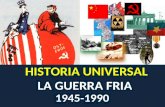 HISTORIA UNIVERSAL LA GUERRA FRIA 1945-1990. INTRODUCCION.
