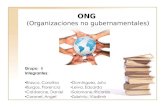 ONG (Organizaciones no gubernamentales) Grupo : B Integrantes : Blasco, Carolina Burgos, Florencia Caldarone, Daniel Coronel, Angel Dominguez, Julio Leiva,