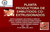 PLANTA PRODUCTORA DE EMBUTIDOS CO- EXTRUSIONADOS JUDITH ALEJANDRA DIAZ PADILLA 9300735 FABIOLA DE JESUS GONZALEZ RUBIO 9300816 KARLA STEFANY GARCIA PEREZ.