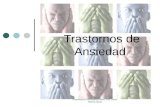 Trastornos de Ansiedad Presentación realizada por Mtro. Fco. Javier Robles Ojeda.