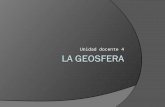 Unidad docente 4. La geosfera como subsistema del sistema tierra El sistema Tierra está compuesto por 5 subsistemas: Biosfera Geosfera Atmósfera Hidrosfera.