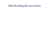 Marketing de servicios. APLICACIÓN DEL MARKETING A LOS SERVICIOS La ampliación del concepto de Marketing Kotler y Levy: Kotler y Levy: ampliación del.