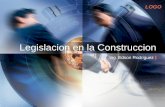 LOGO Legislacion en la Construccion Ing. Edson Rodríguez.