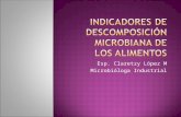 Esp. Claretzy López M Microbióloga Industrial. 1.Células vivas mediante su crecimiento y metabolismo activo de los componentes de los alimentos. 2.En.