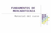 FUNDAMENTOS DE MERCADOTECNIA Material del curso. Unidad II. Análisis de las oportunidades de Mercadotecnia Los 3 roles principales que desempeña la Investigación.
