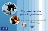 Www.themegallery.com LOGO Comunicación para Ingenieros Ing. Sandra Lorena Blandón Navarro.