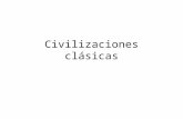 Civilizaciones clásicas. Historia de los griegos.