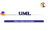 1 UMLUML Wilson Peláez Hernández. 2 LAS CLASES – DIAGRAMAS DE CLASES.