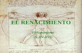 EL RENACIMIENTO El humanismo (S. XV-XVI). DIFERENCIA RENACIMIENTO-HUMANISMO Renacimiento: Época histórica Estilo artístico Humanismo Movimiento cultural.