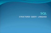 STRUCTURED QUERY LANGUAGE. INTRODUCCIÓN SQL (Structured Query Language) es un lenguaje de programación diseñado para almacenar, manipular y recuperar.