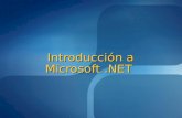 Introducción a Microsoft.NET. Prerrequisitos Conocimientos fundamentales de bases de datos relacionales, incluyendo Modelo Relacional Modelo Relacional.