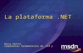 La plataforma.NET Rossy Garita Componentes fundamentales de CLR y.