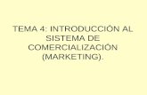 TEMA 4: INTRODUCCIÓN AL SISTEMA DE COMERCIALIZACIÓN (MARKETING).