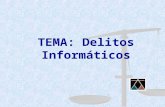 TEMA: Delitos Informáticos APROXIMACIÓN A UN CONCEPTO 1.-TÉLLEZ VALDEZ, JULIO: (Derecho informático, Mc Graw Gill, México, 1996) Vertiente típica: Conductas.